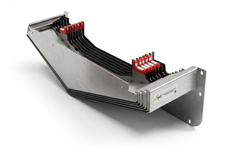 Imagem Proteção Telescópica com Roletes para Alta Velocidade