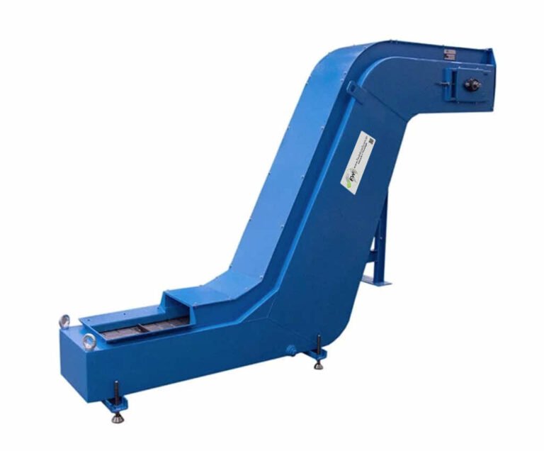 Imagem Transportador de cavacos com esteira articulada