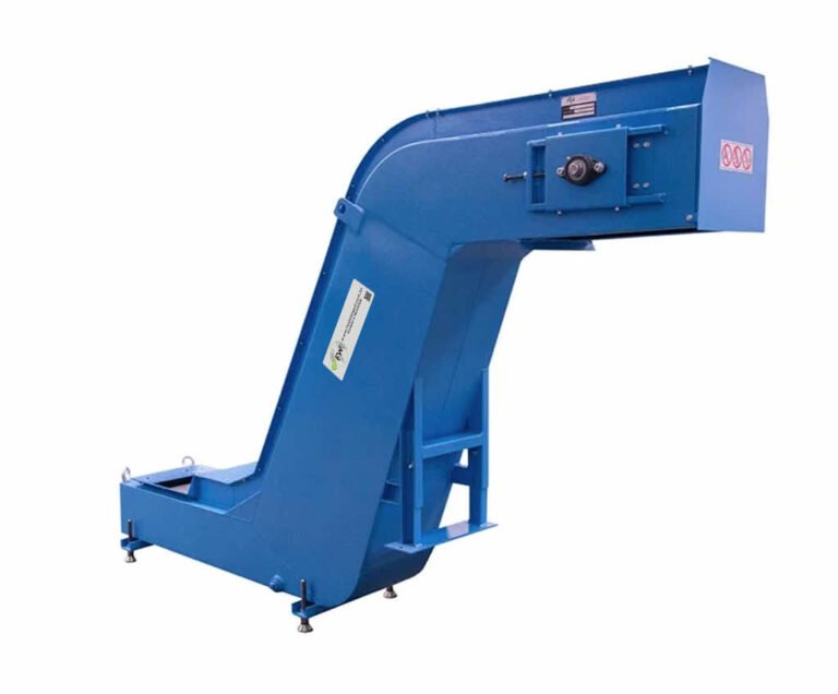 Imagem Transportador de cavacos com esteira articulada