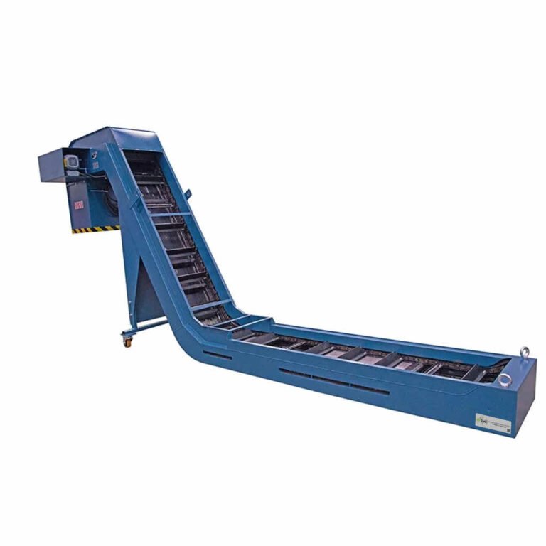 Imagem Transportador de Cavacos com Esteira de Arraste