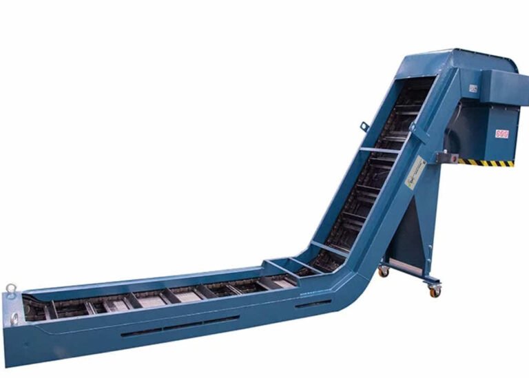 Imagem Transportador de Cavacos com Esteira de Arraste