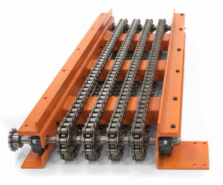 Imagem Transportador de Peças com Corrente Sincronizada